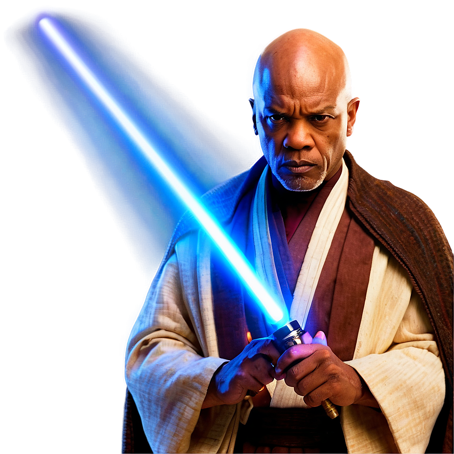 Mace Windu Jedi Council Png Aqy91 PNG