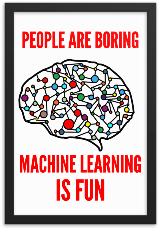 Machine Learning Brain Artwork PNG
