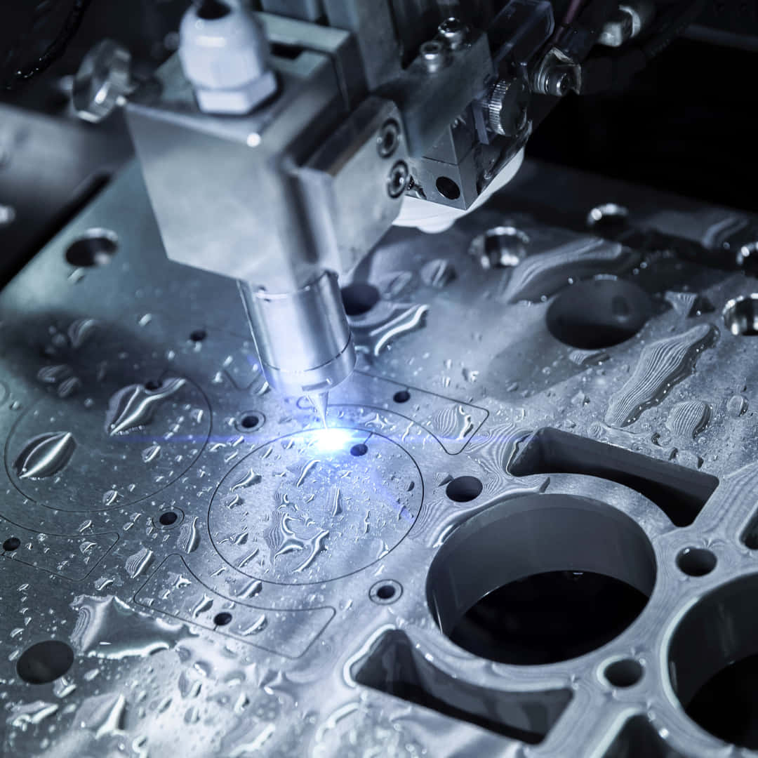 Precision Machining in Action Wallpaper