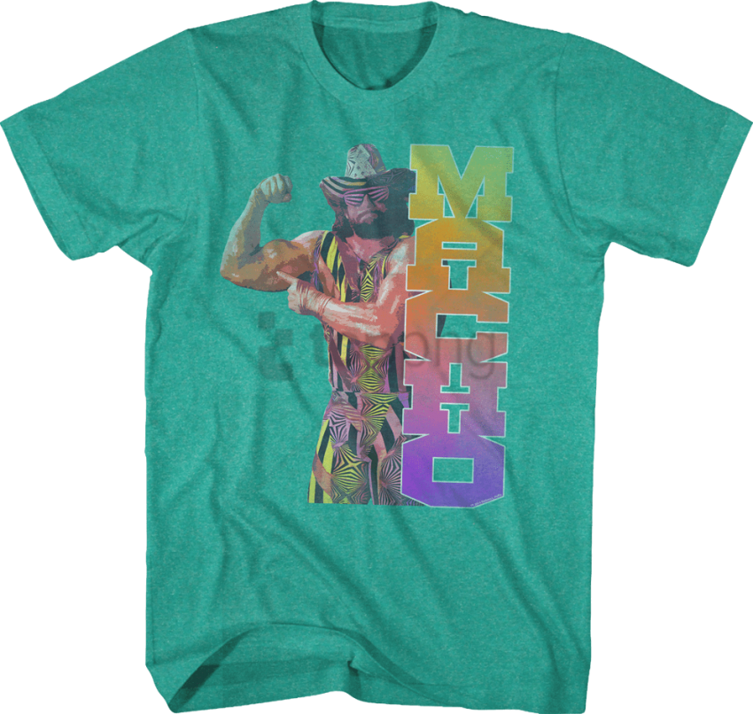 Macho Man Napoleon T Shirt Design PNG