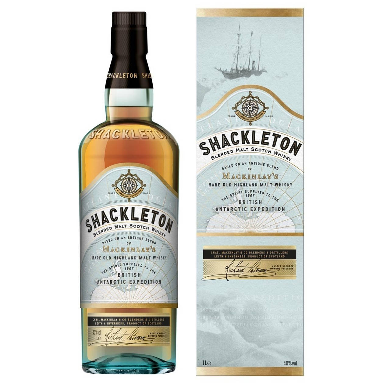 Mackinlay Blend Shackleton Whisky Shot Wallpaper