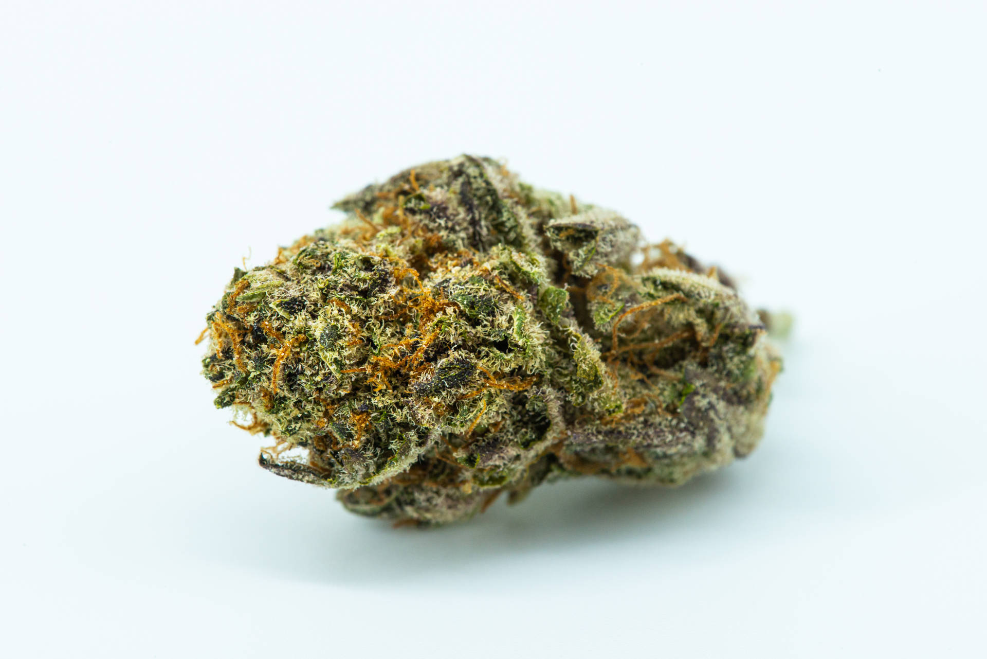 A Sharp Look At Macro Cannabis Bud Wallpaper