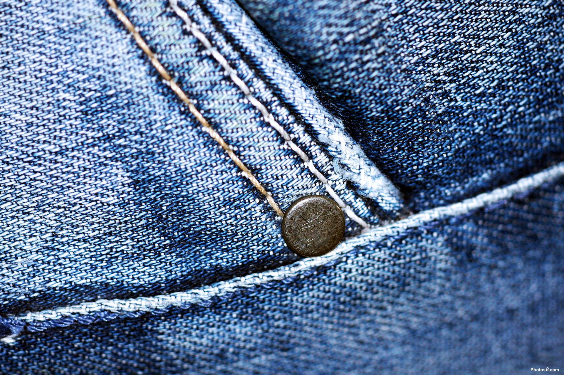 Macro Denim Jeans Best Quality Fabric Background