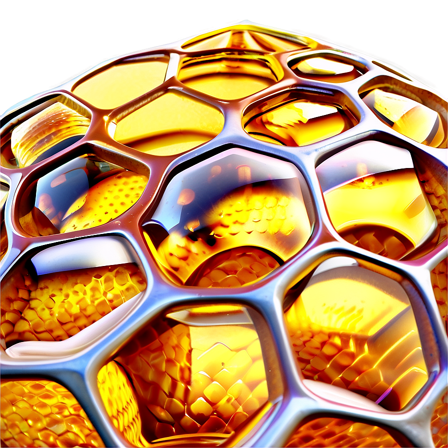 Macro Honeycomb Png Nbs9 PNG