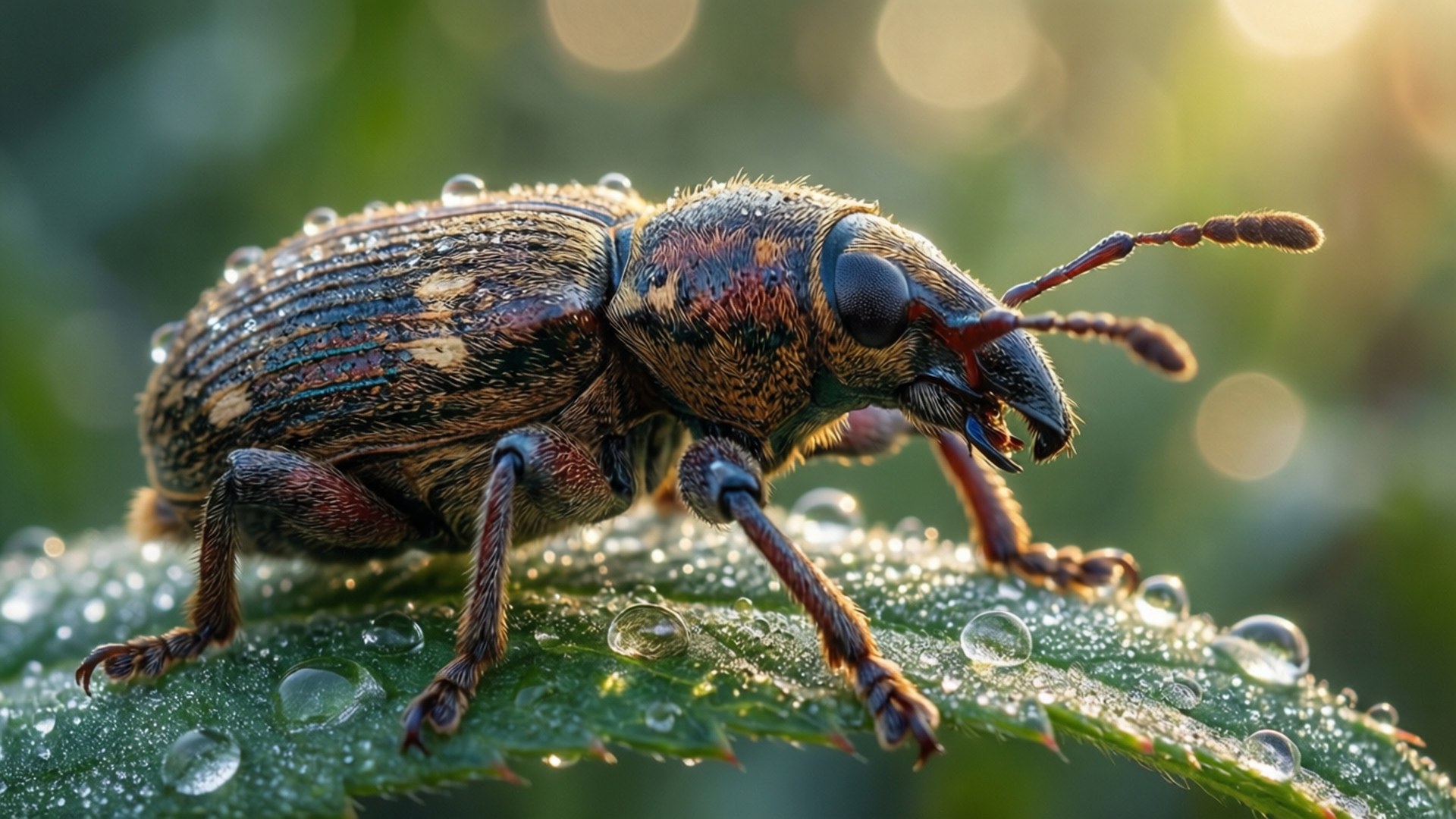 Macro Weevil Dew Fondos de pantalla