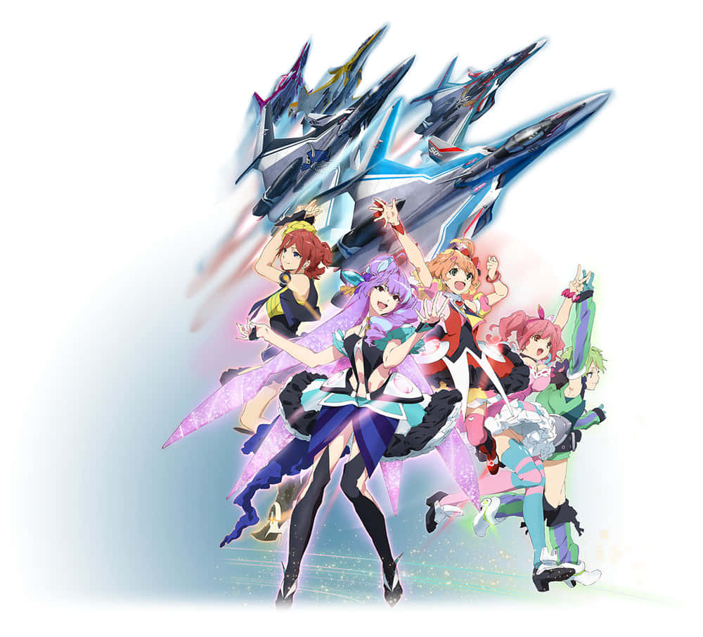 A Look at the Conflict between Freedom and Safety in Macross Delta Wallpaper