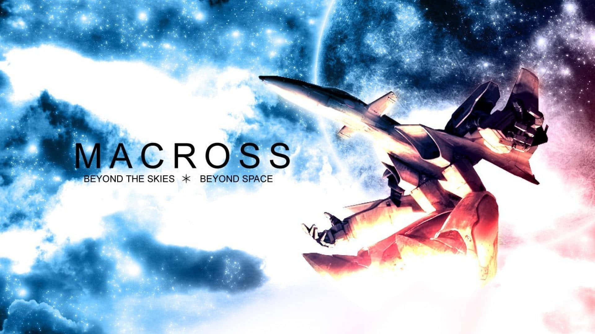 “Join the Macross Delta squadron and become a fighter ace!” Wallpaper