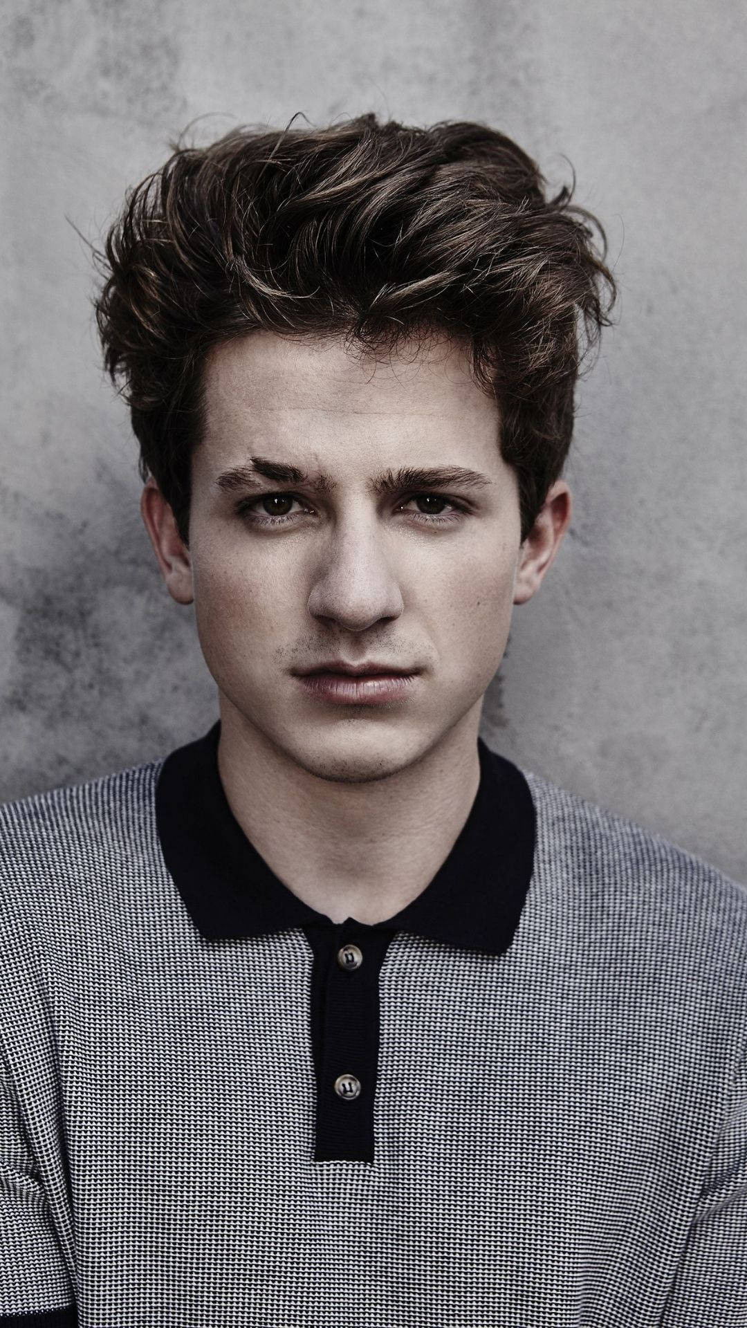 Mad Look Of Charlie Puth Background