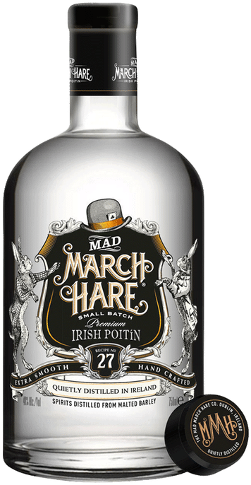 Mad March Hare Irish Poitin Bottle PNG