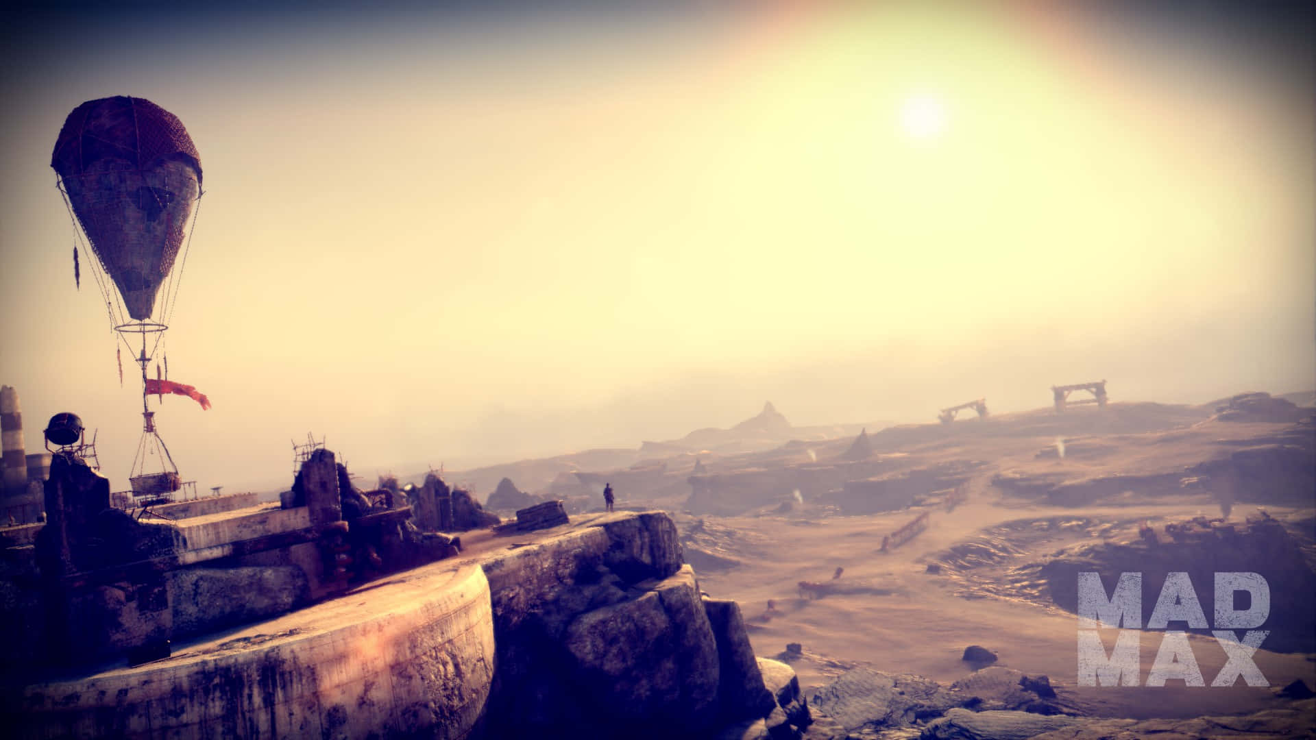 Mad Max Balloon Outpost Overlook Wallpaper