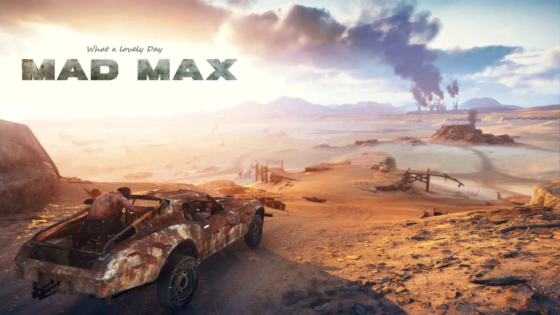Mad Max Desert Chaos Wallpaper