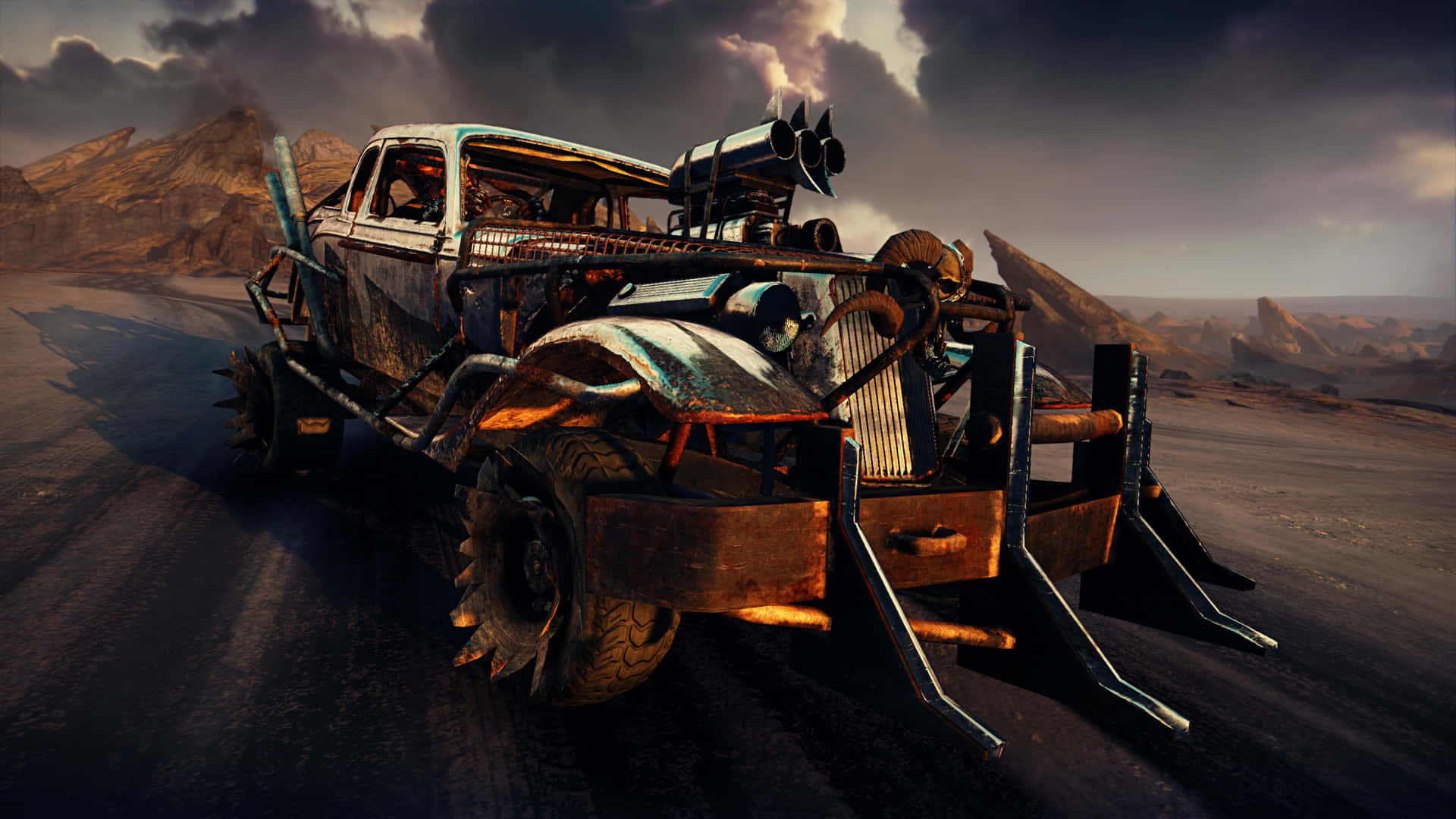 Mad_ Max_ Post_ Apocalyptic_ Vehicle Wallpaper