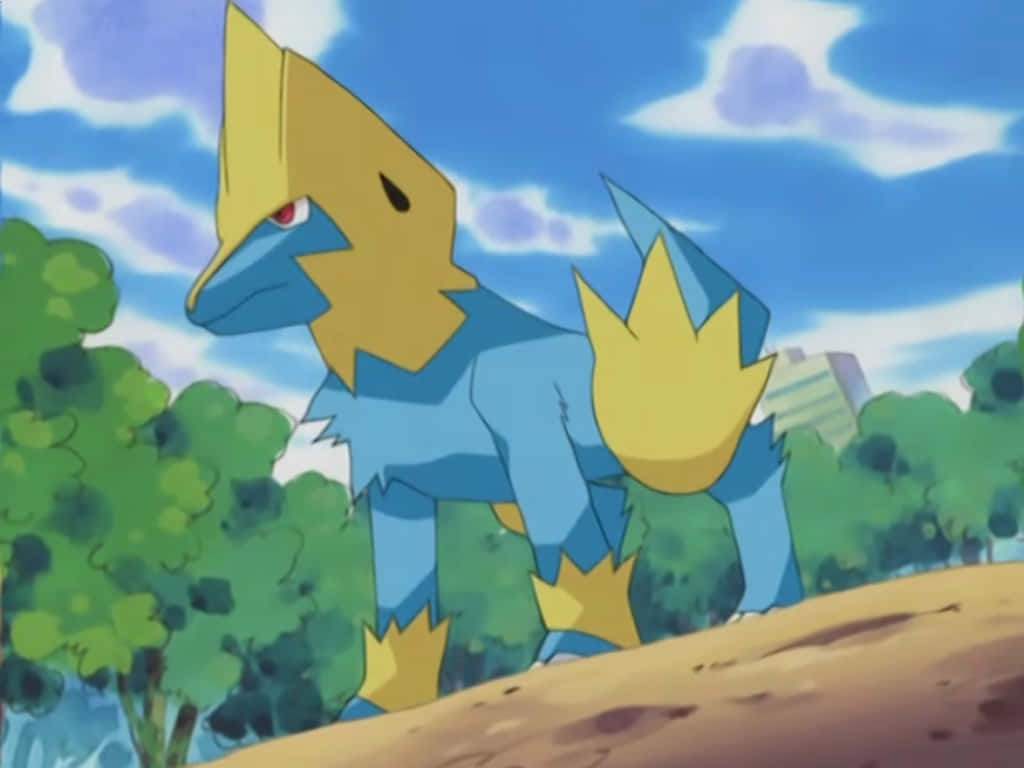 Mad Shot Of Manectric Wallpaper