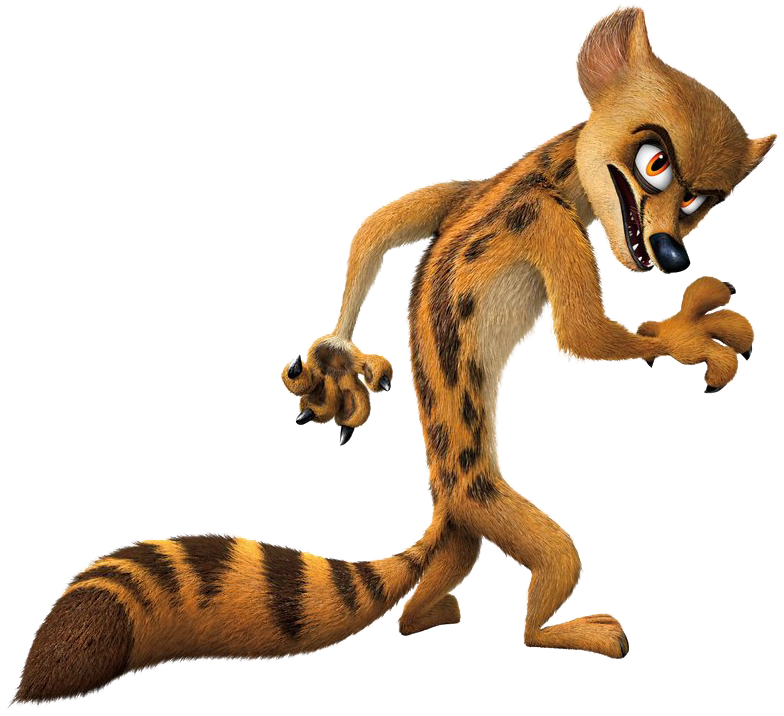 Madagascar Fossa Character PNG