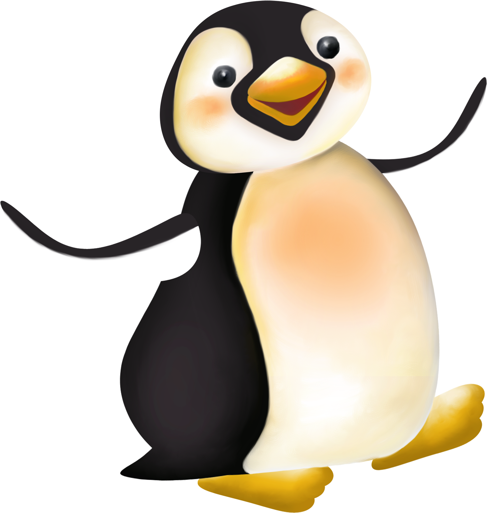 Madagascar Penguin Celebration PNG