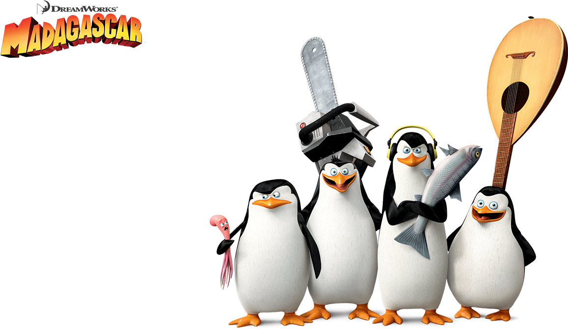 Madagascar_ Penguins_ Adventure_ Prep PNG