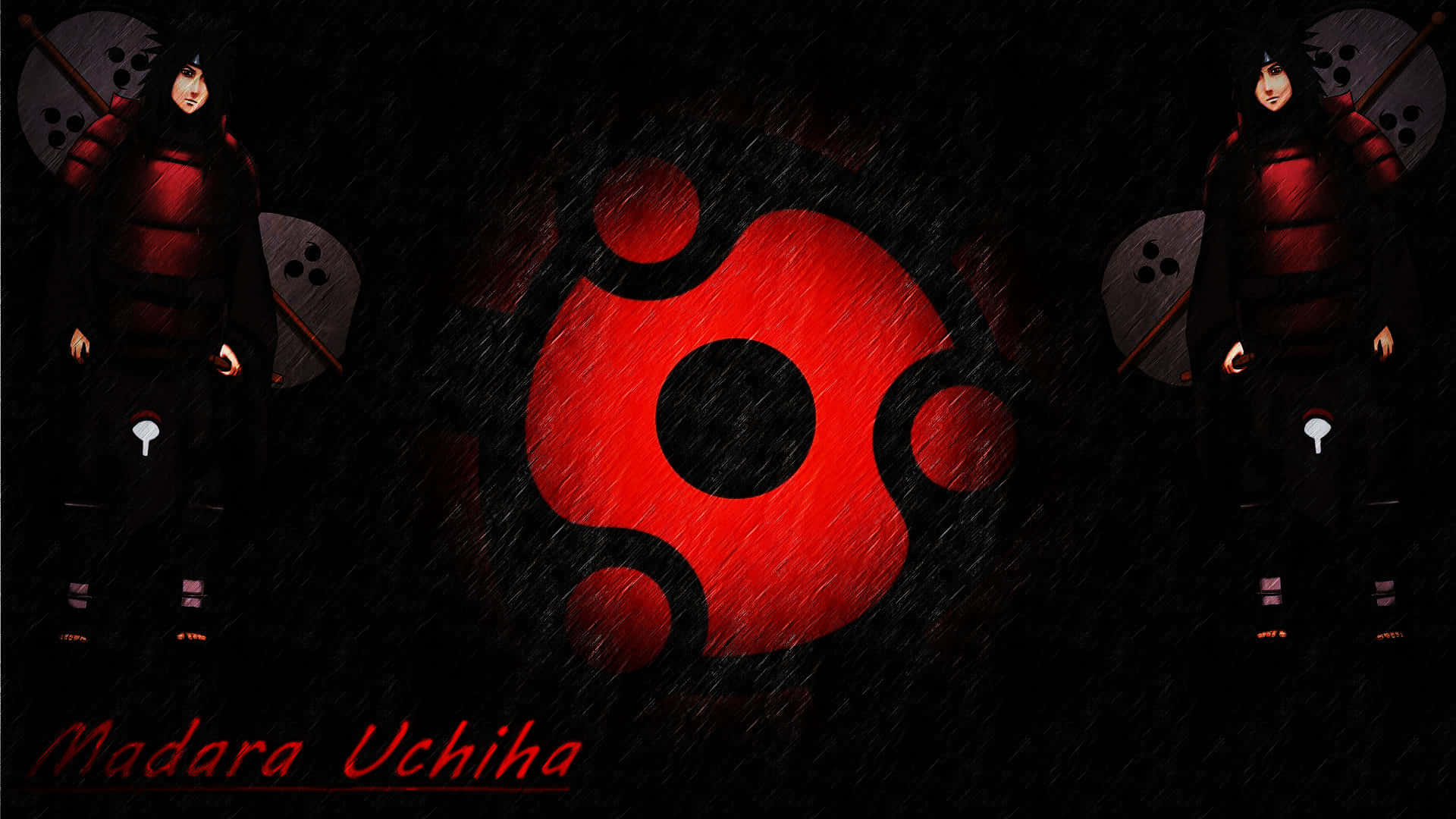 Majestic Representation of Madara Uchiha Wallpaper