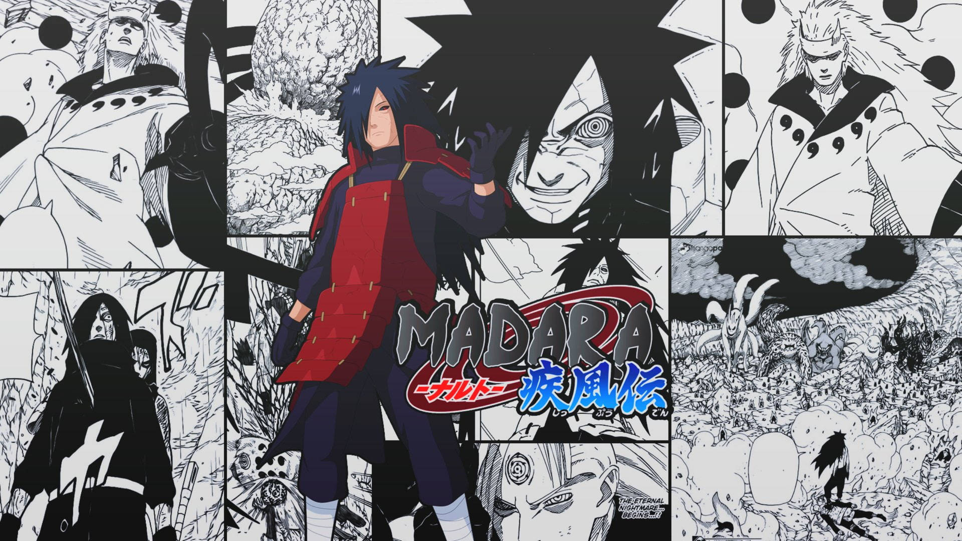 Madara Manga Cover Wallpaper
