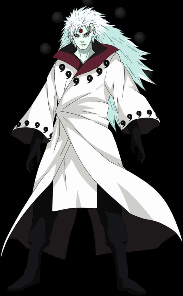 Madara Uchiha Anime Character PNG