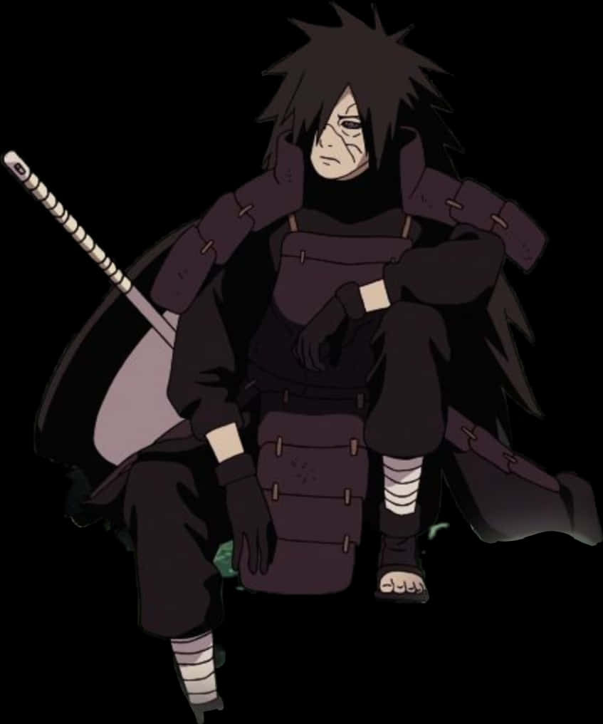 Madara Uchiha Anime Character PNG