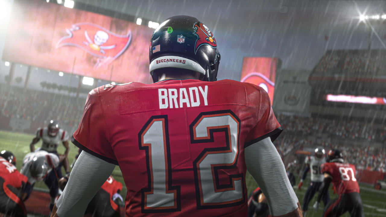 Madden NFL 22 Gameplay Action Photo Wallpaper