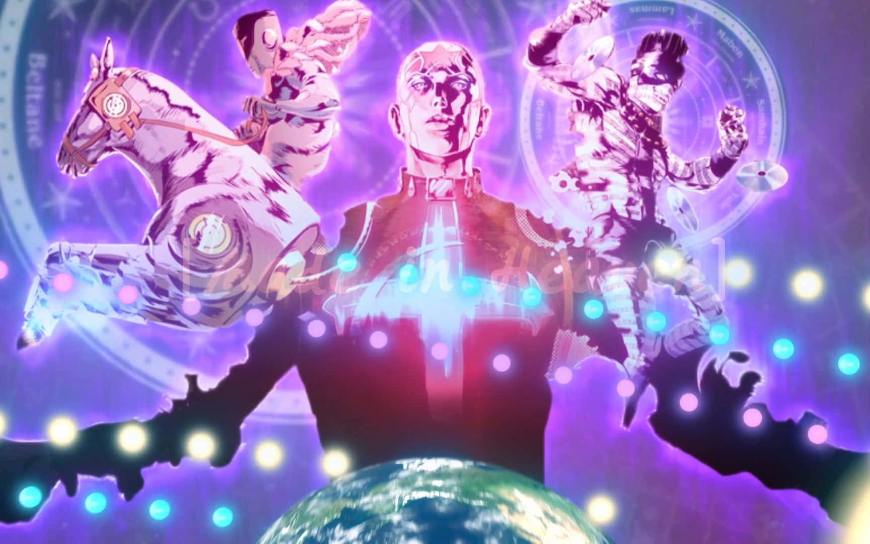 Made In Heaven Stand Jojo's Bizarre Adventure Achtergrond