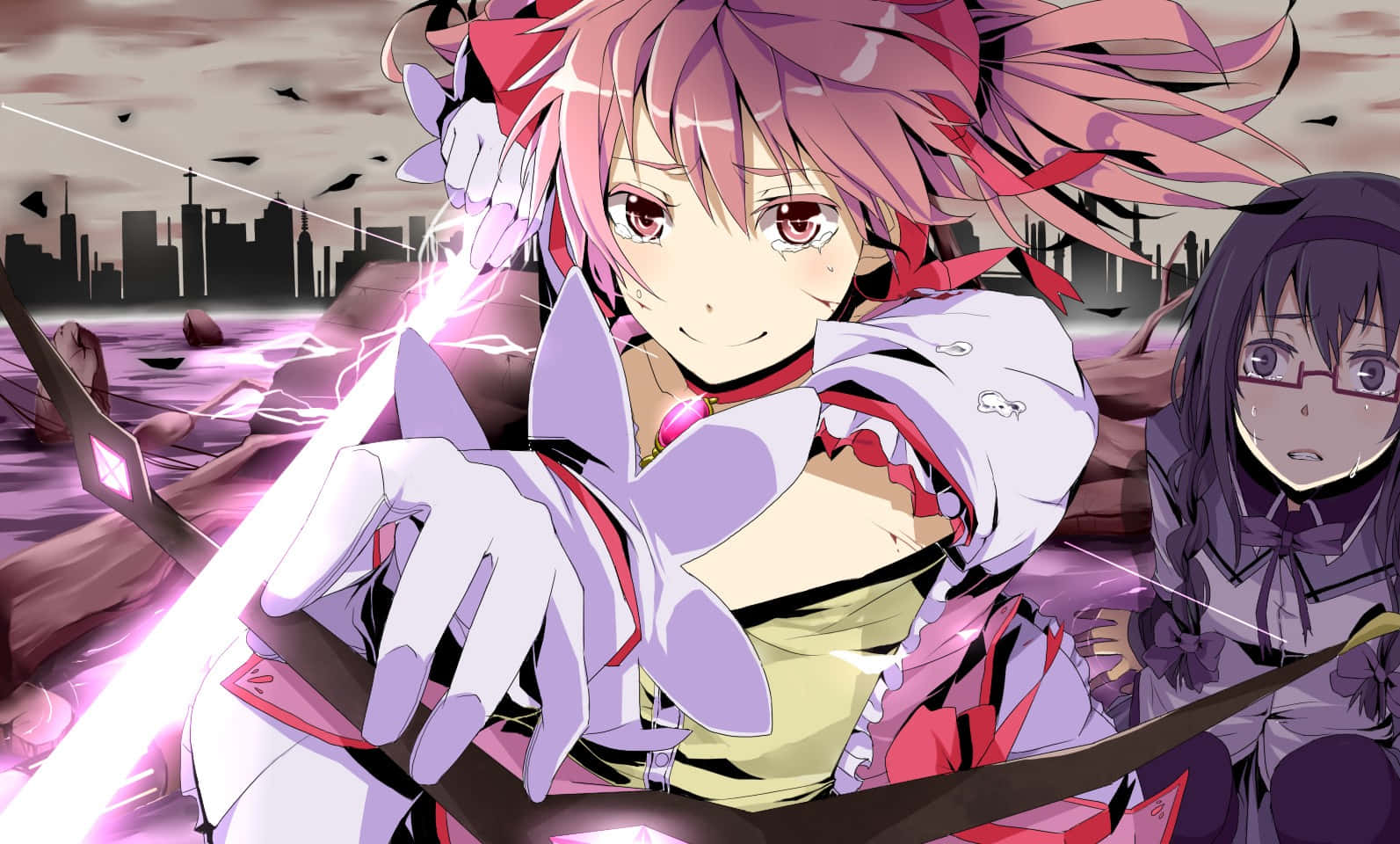 Join Madoka Kaname in her Fight Against Witches
