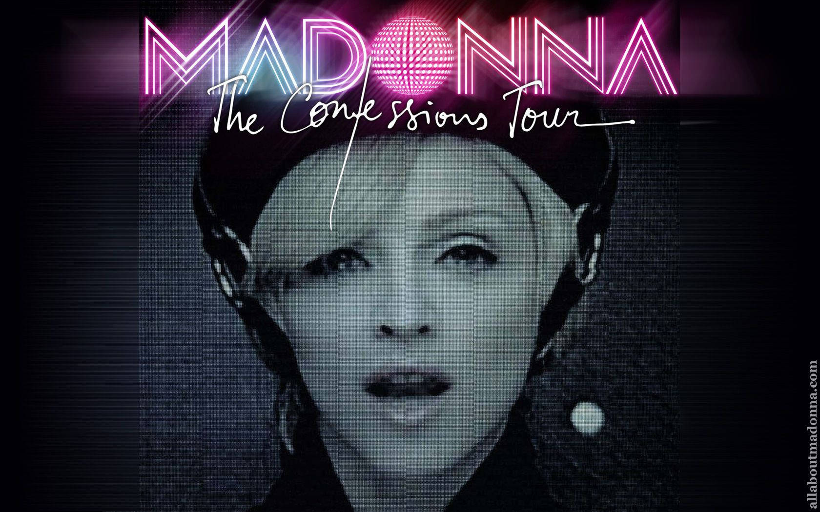Madonna Confession Tour Poster Background