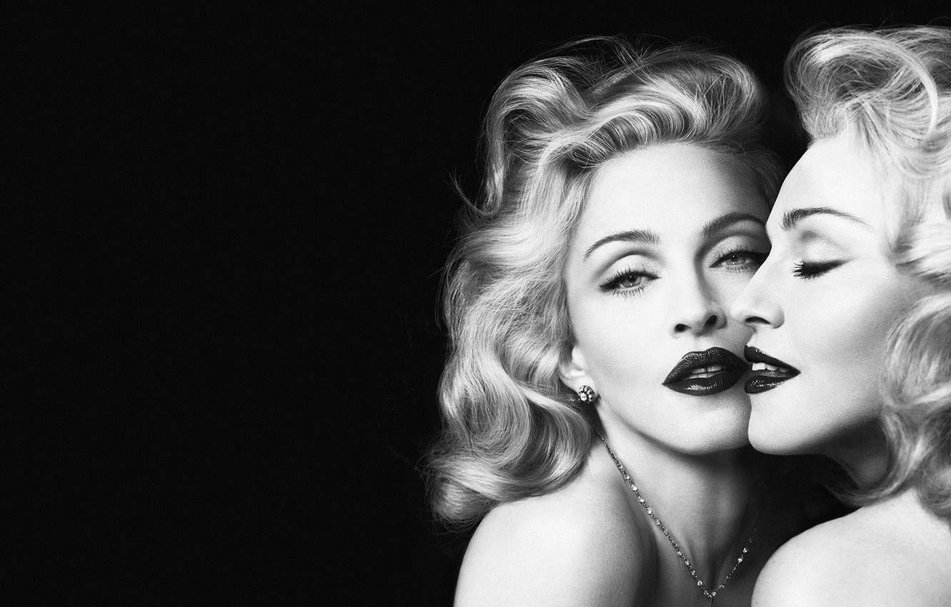 Madonna Mirror Shot Background