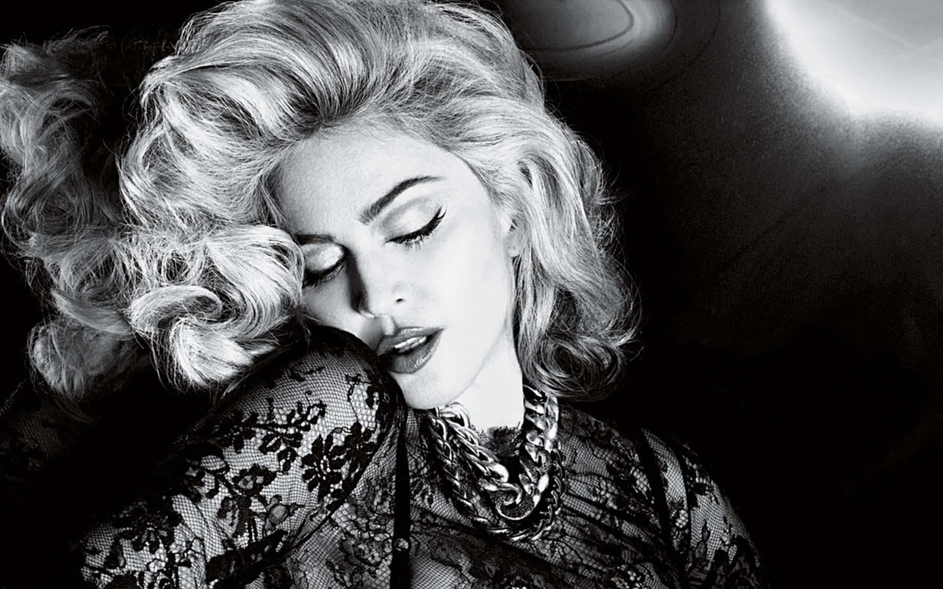 Madonnajag Är Ett Monster - Tapet