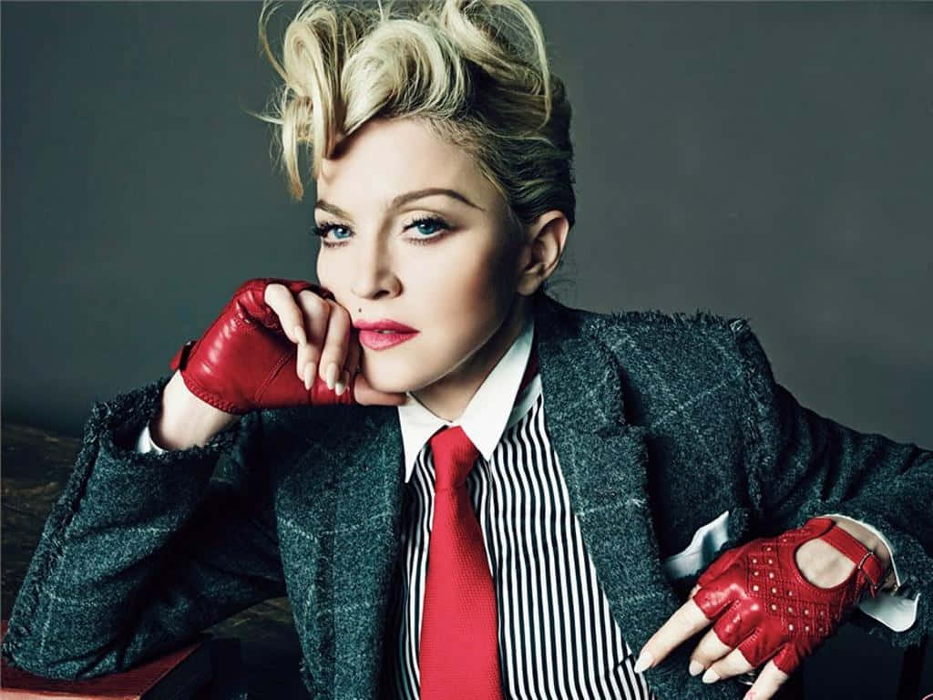 Madonnaoptræder Til Koncert.