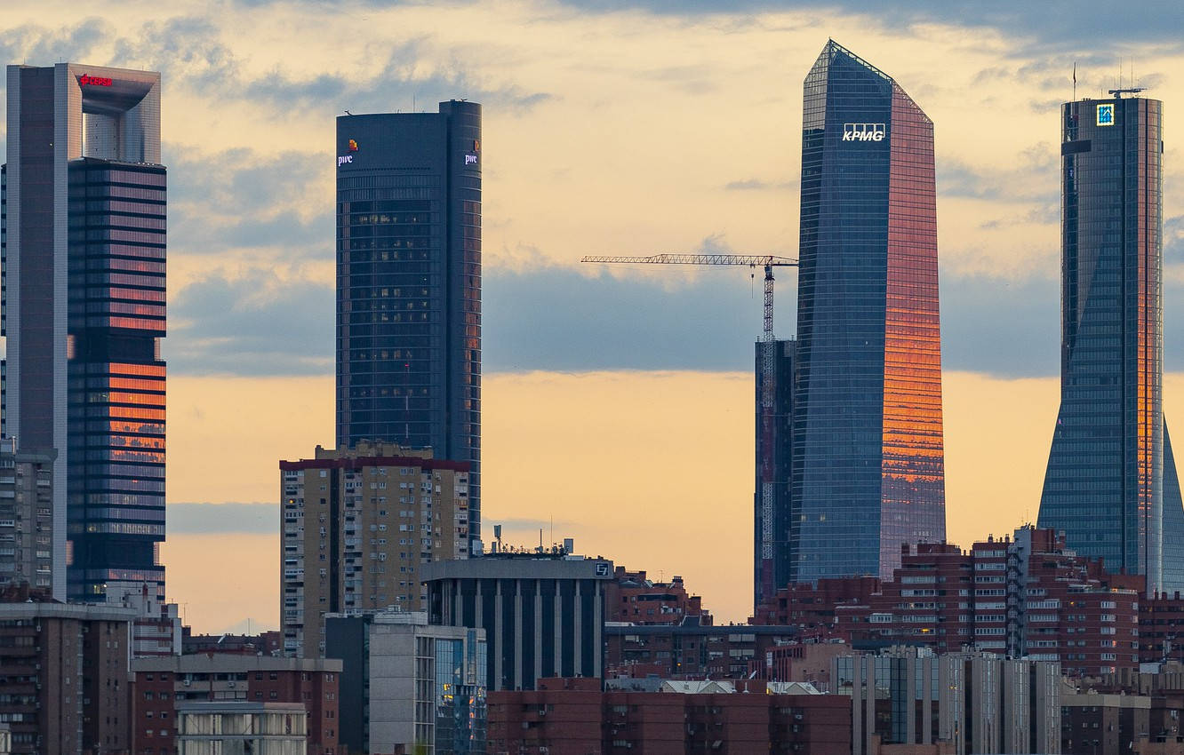 Madrid Cuatro Torres Sfondo