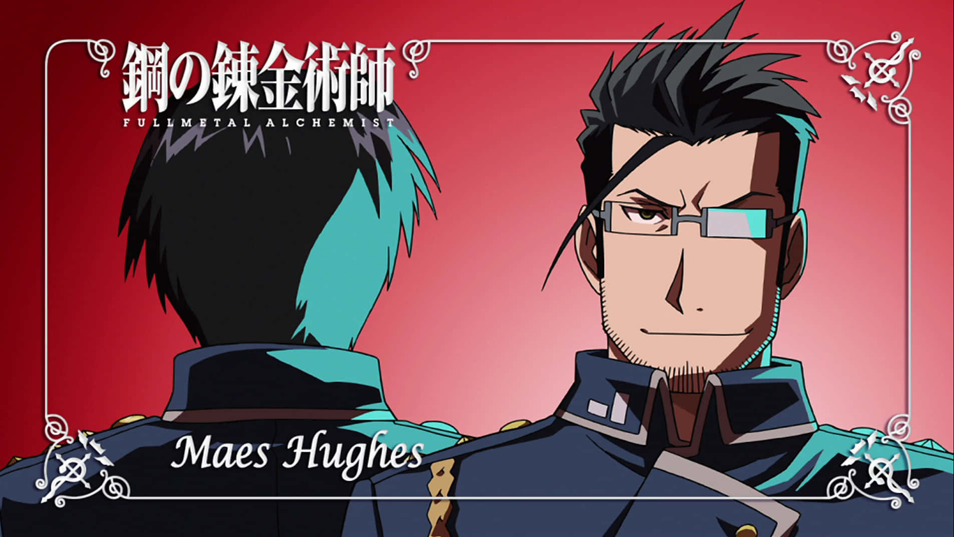 Maes Hughes - The Intelligent and Committed Investigator of the Amestris Military Wallpaper