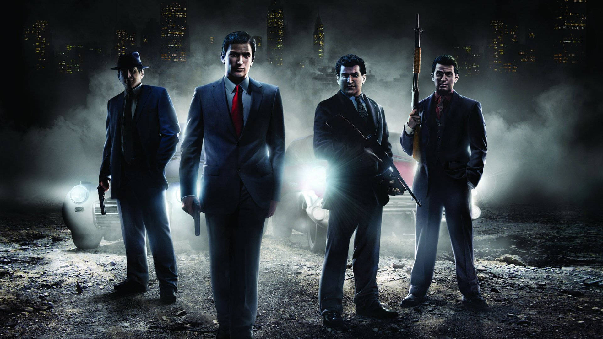 Mafia Mobsters Guns Wallpaper