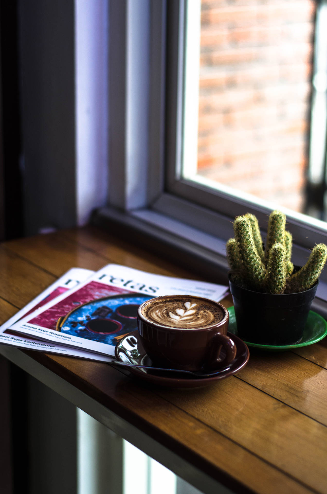 Magazines With Cup Of Coffee Wallpaper