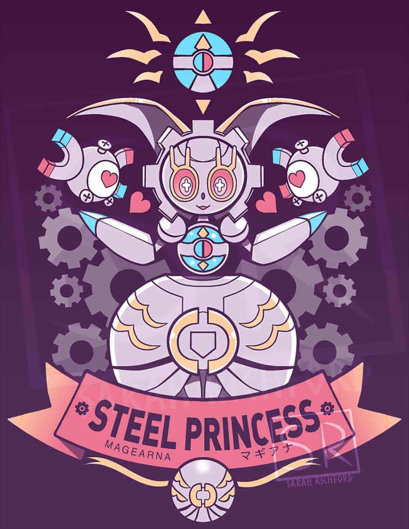 Magearna The Steel Princess Wallpaper