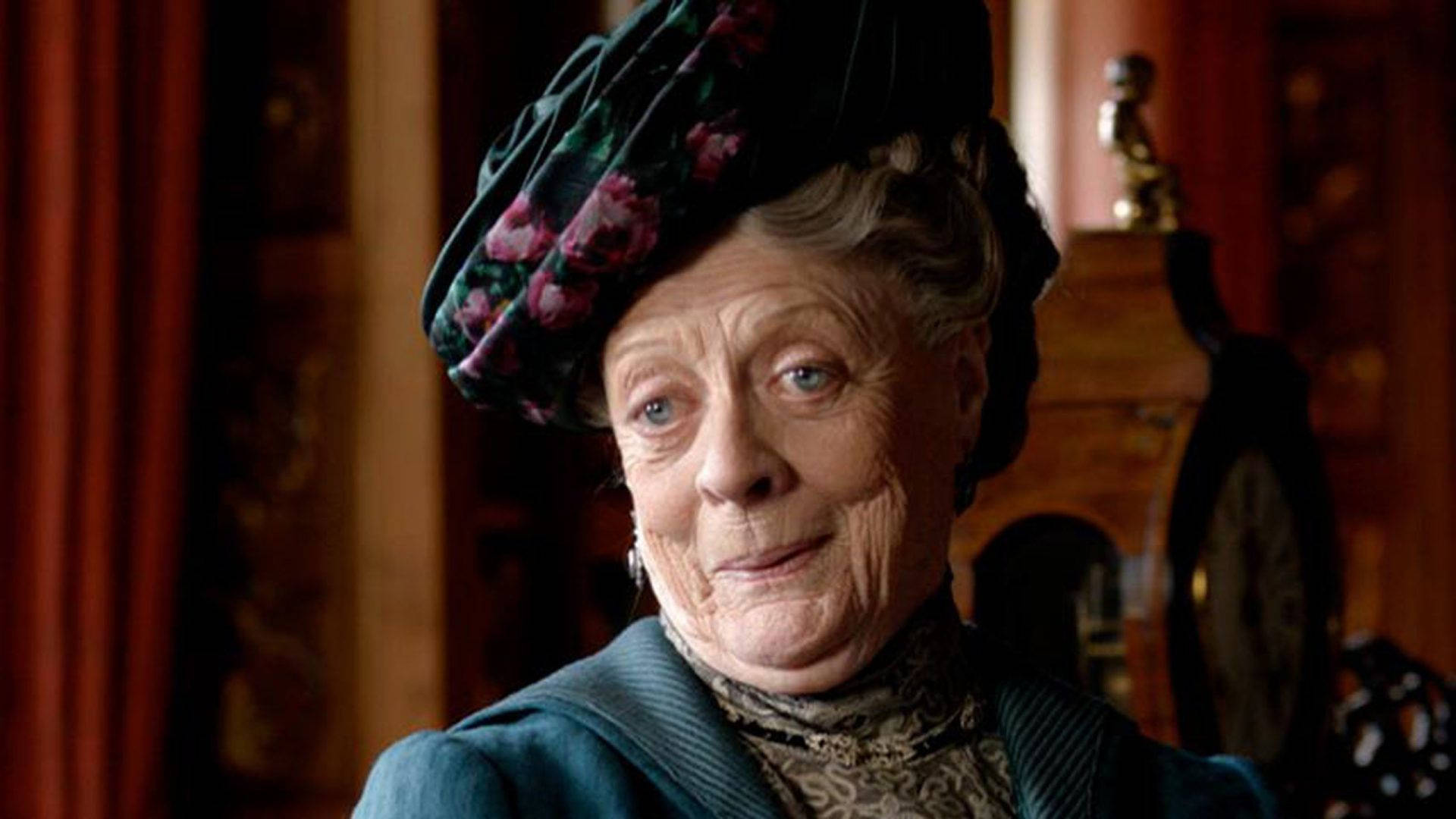 Maggie Smith Downtown Abbey Dowager Countess Wallpaper