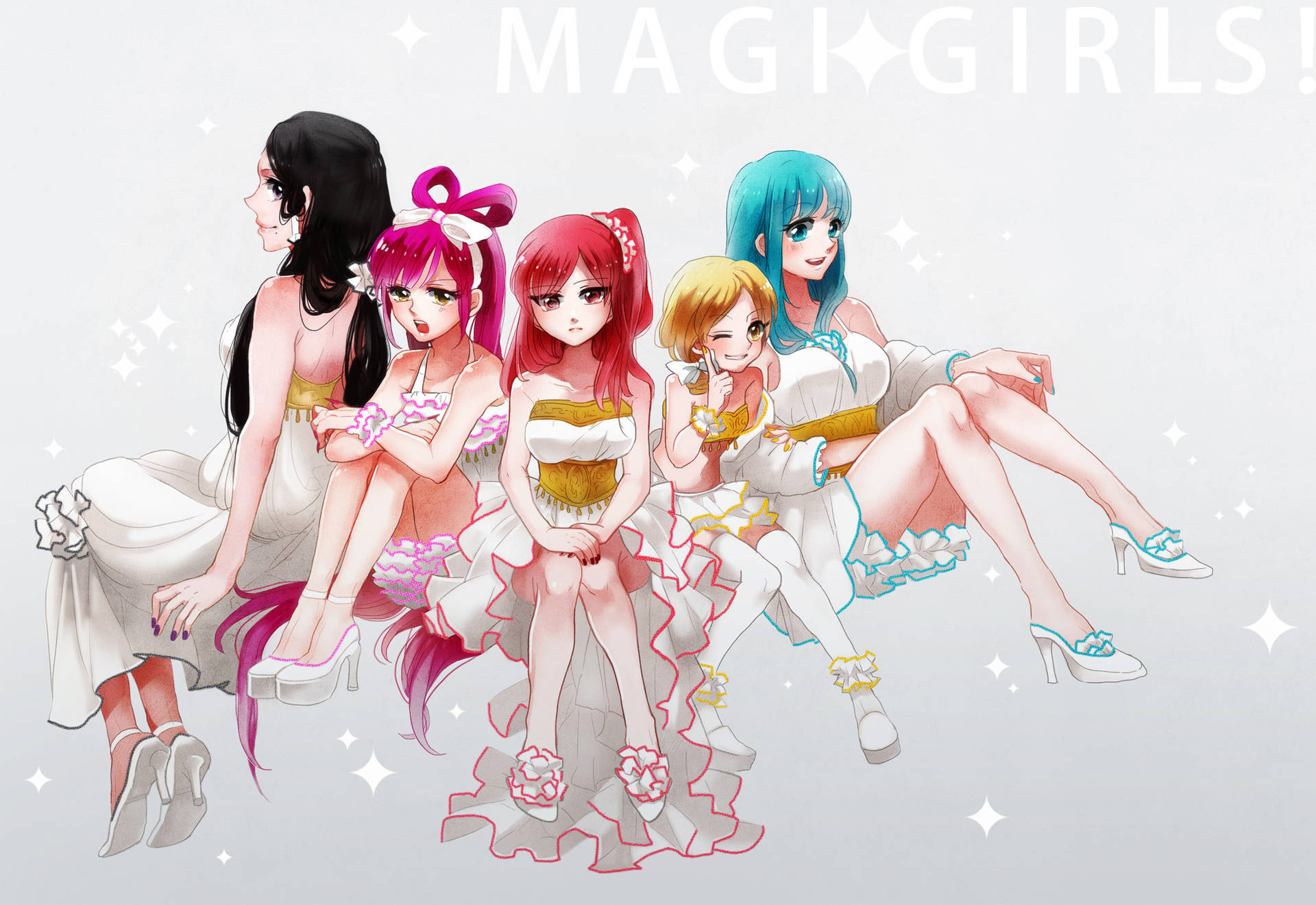 Magi The Kingdom Of Magic Girls Wallpaper
