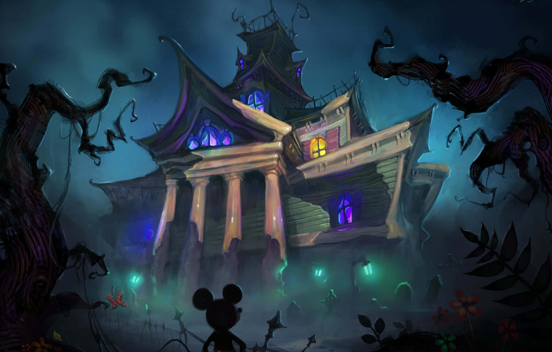 Magiaespeluznante De Halloween De Disney