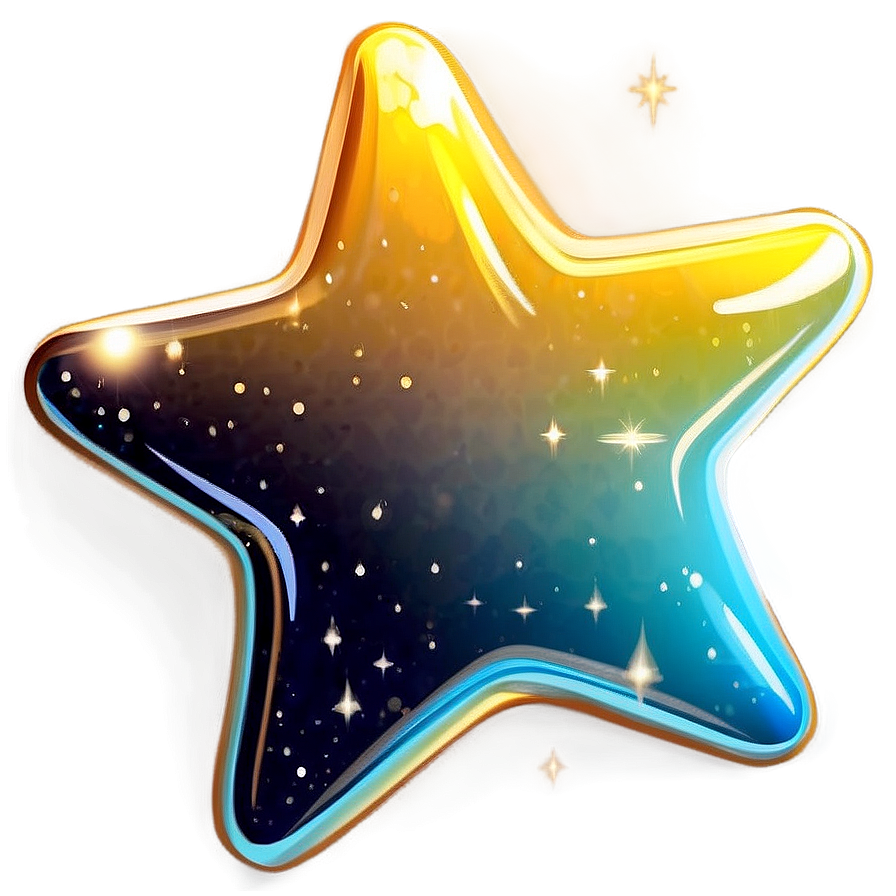 Magic Cartoon Star Png 06132024 PNG