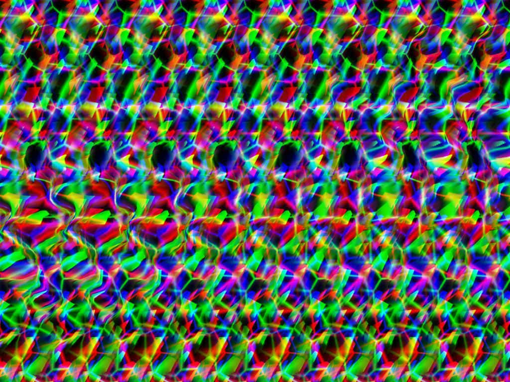 Einbuntes Hintergrundbild Mit Einem Regenbogen An Farben. Wallpaper