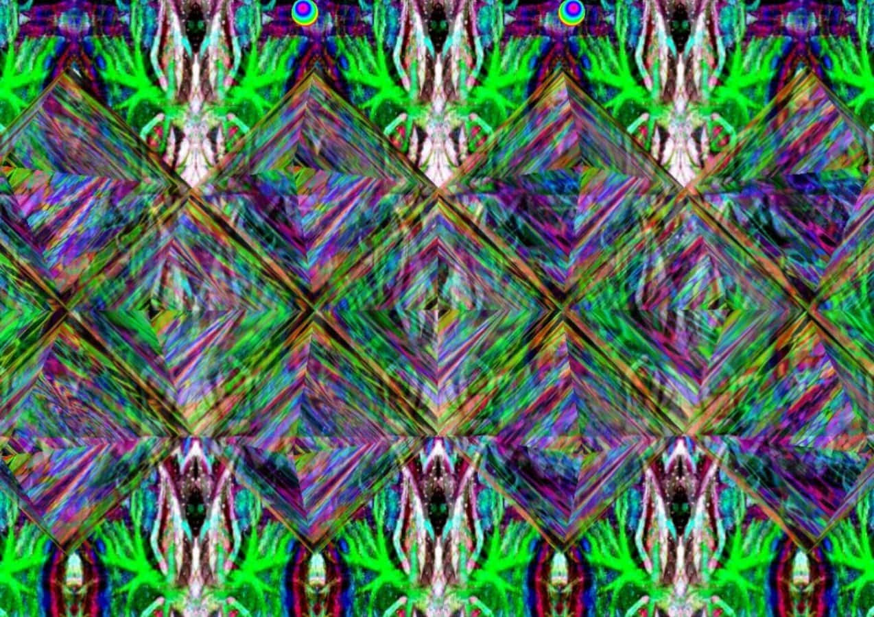Geometriske mønstre Magisk Øje 3D Stereogram Billede