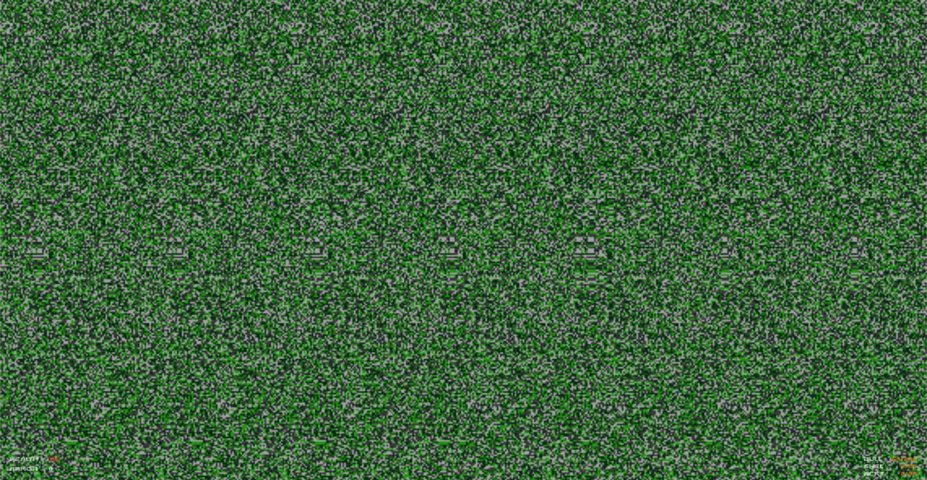 A Green Grass Texture With A Lot Of Small Dots
