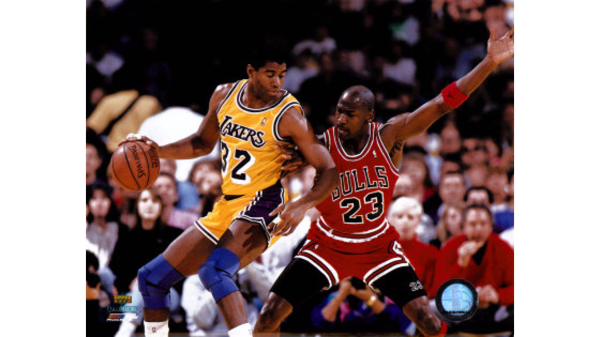 Magic Johnson And Michael Jordan Wallpaper