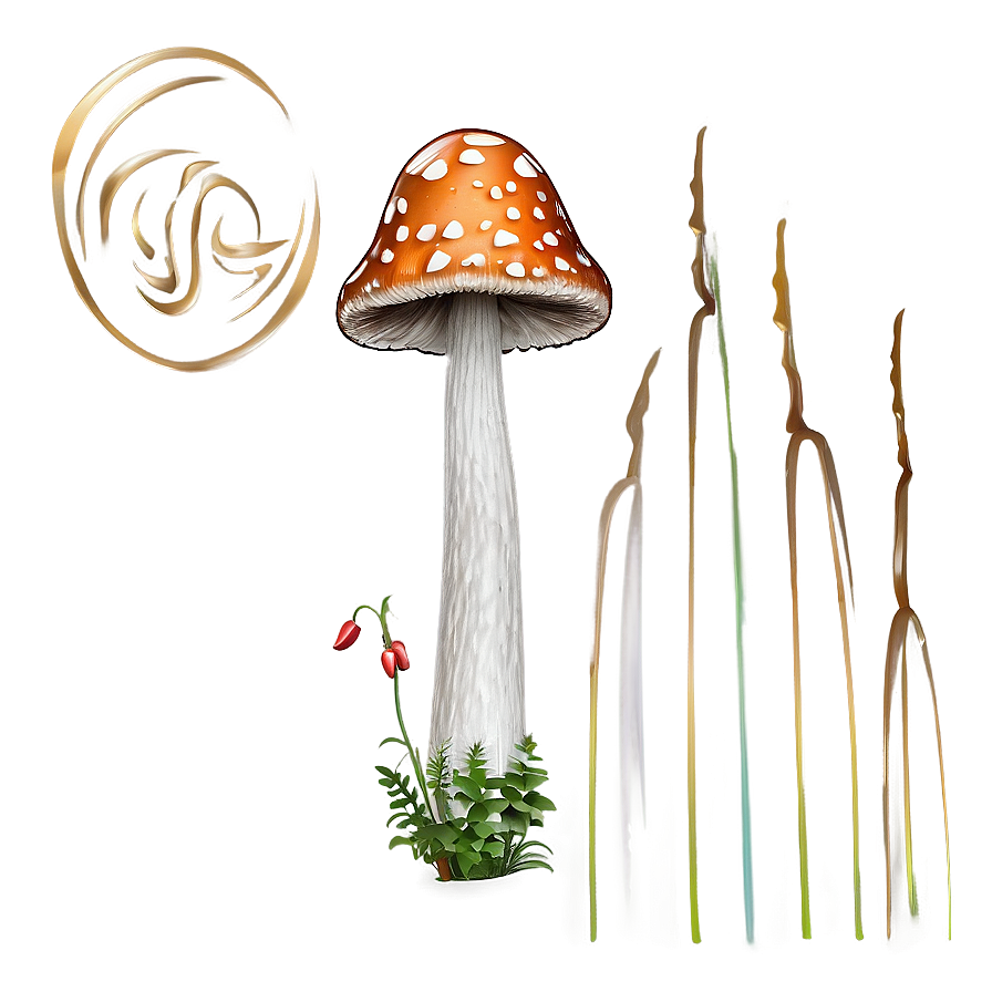Magic Mushroom Png Aop PNG