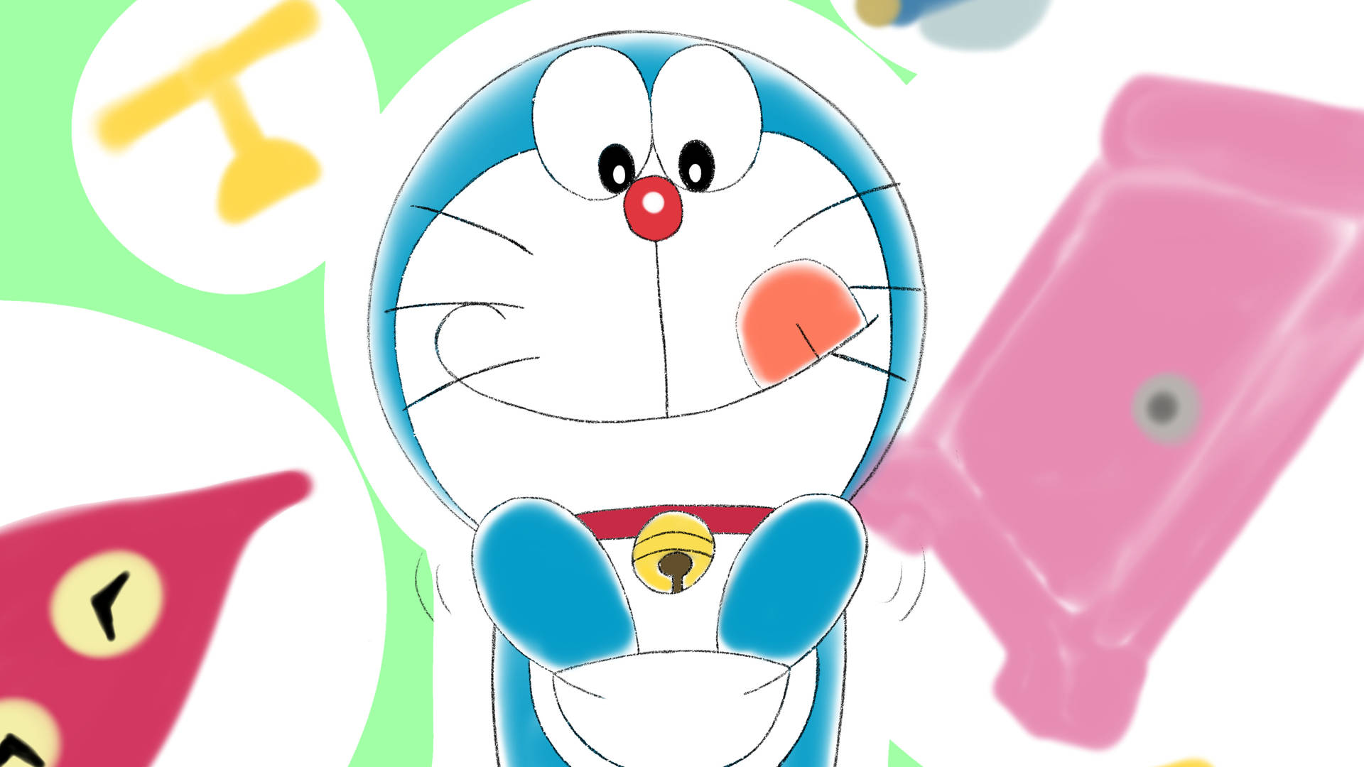 Magic Pocket Doraemon 4k Background