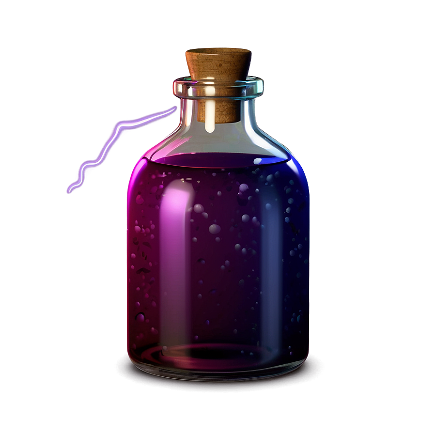 Magic Potion Bottle Png 06132024 PNG