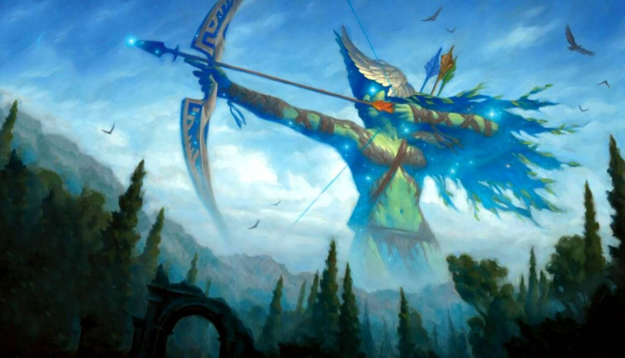 Magic The Gathering Nylea God Of The Hunt Wallpaper