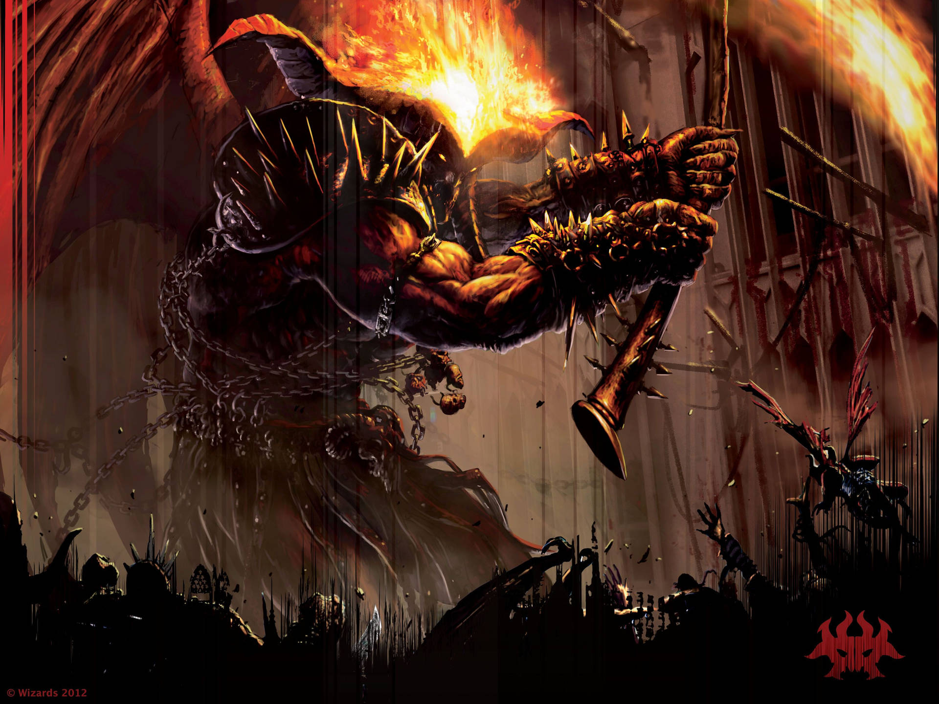 Magic The Gathering Rakdos Lord Of Riots Background