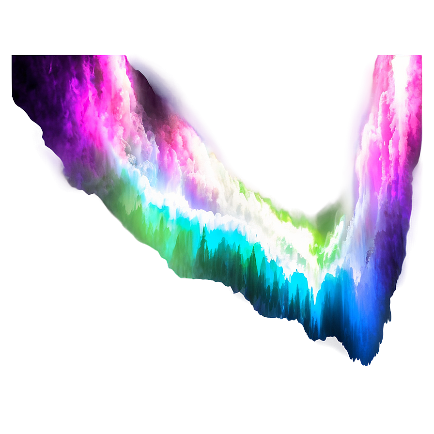 Magical Aurora Lights Png Cco PNG